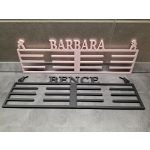 Névre szóló, sportágat idéző 3D nyomtatott nagy éremtartó, 40×12 cm – Ari Art