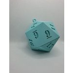 Dobókocka formájú, teamécsessel megvilágítható 3D nyomtatott karácsonyfadísz – Ari Art